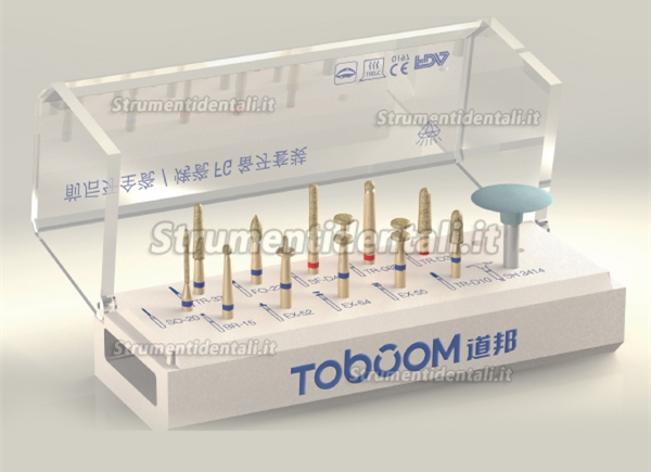 12 Kit Strawberry per la preparazione di ceramica denti corona anteriori e molari